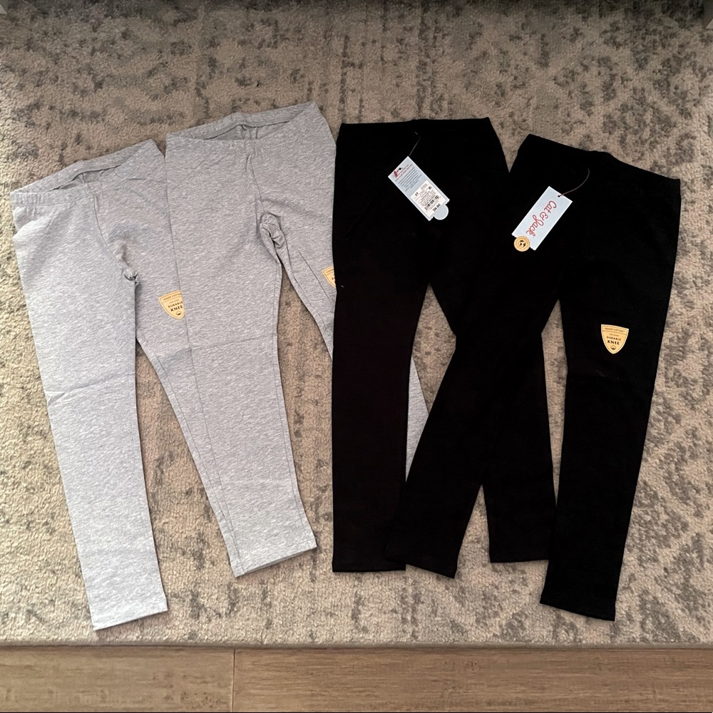 💜NEW! Four Size 5T Girl Leggings Lot!